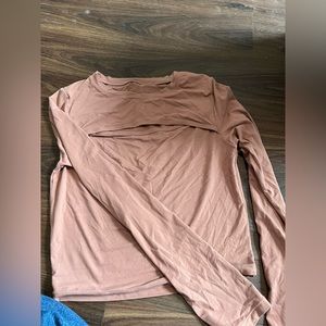 *MOVING SALE* Elegant Tan Long Sleeve Women's Top
